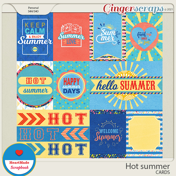 Hot summer - cards