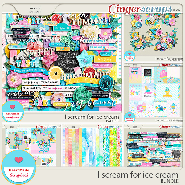 I scream for ice cream - bundle