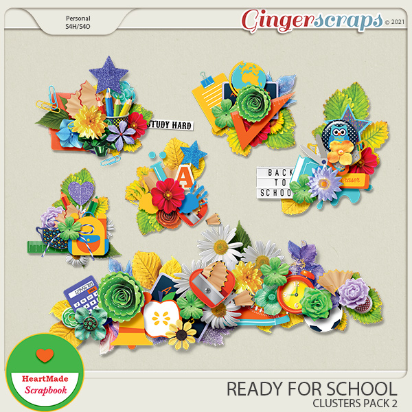 Ready for school - clusters pack 1