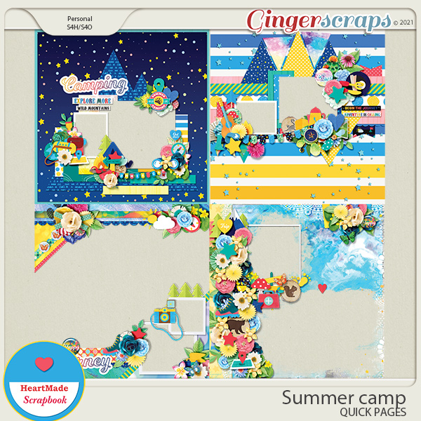 Summer camp - quick pages