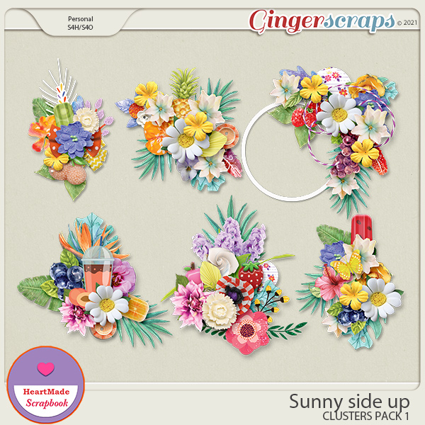 Sunny side up - clusters pack 1