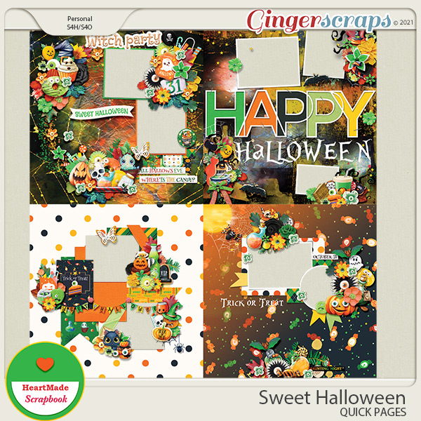 Sweet Halloween - Quick pages
