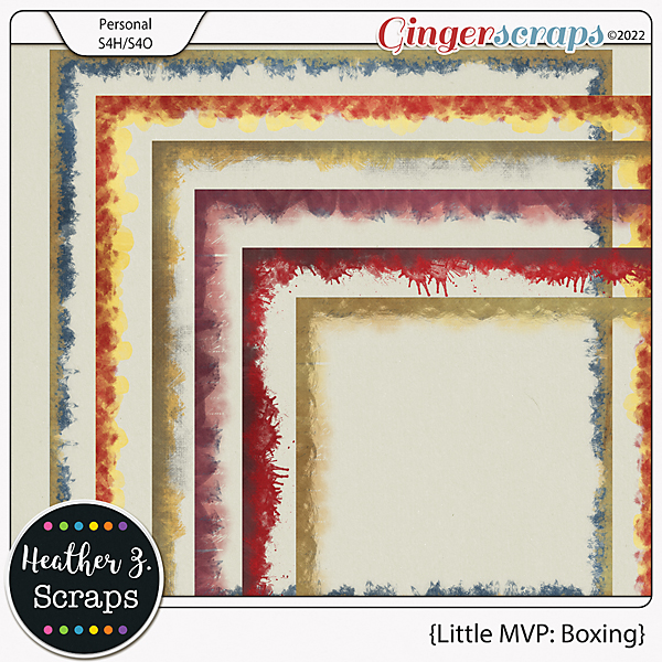 Little MVP: Boxing BORDERS by Heather Z Scraps