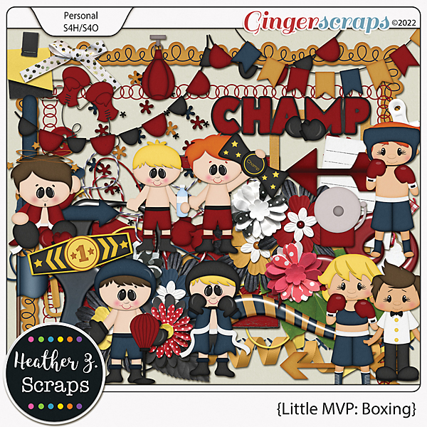 Little MVP: Boxing ELEMENTS by Heather Z Scraps