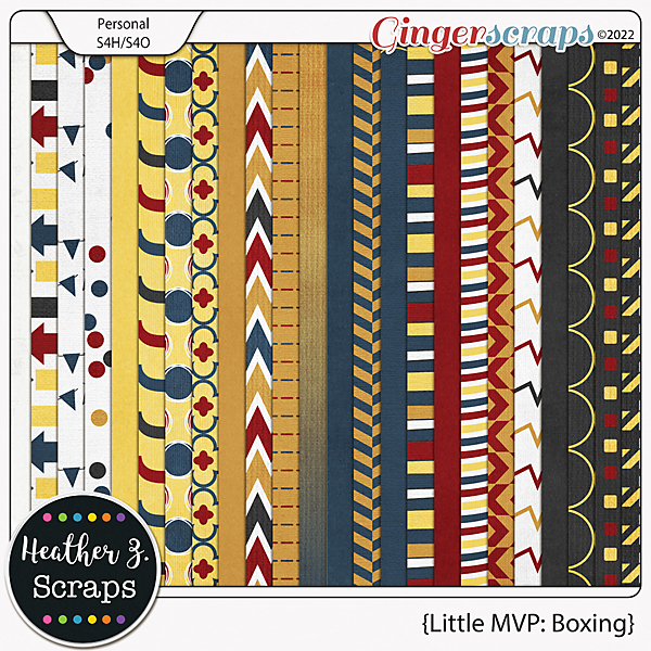 Little MVP: Boxing PAPERS by Heather Z Scraps