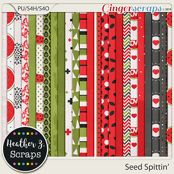 Seed Spittin' PAPERS by Heather Z Scraps