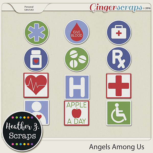 Angels Among Us {Stickers}