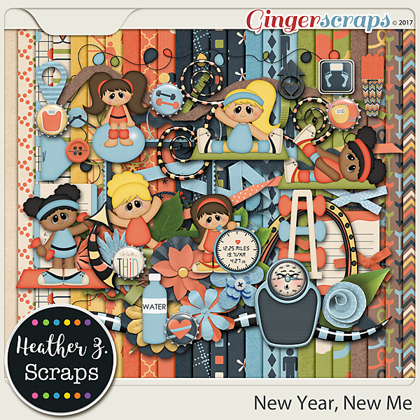 New Year, New Me KIT by Heather Z Scraps