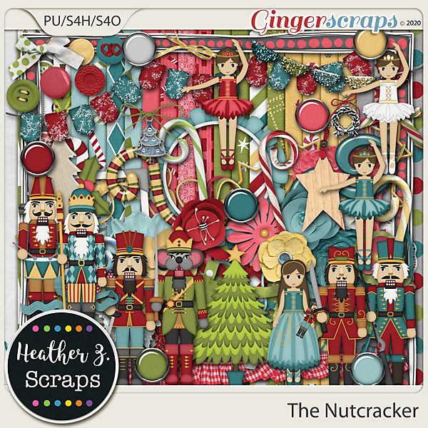 The Nutcracker KIT by Heather Z Scraps