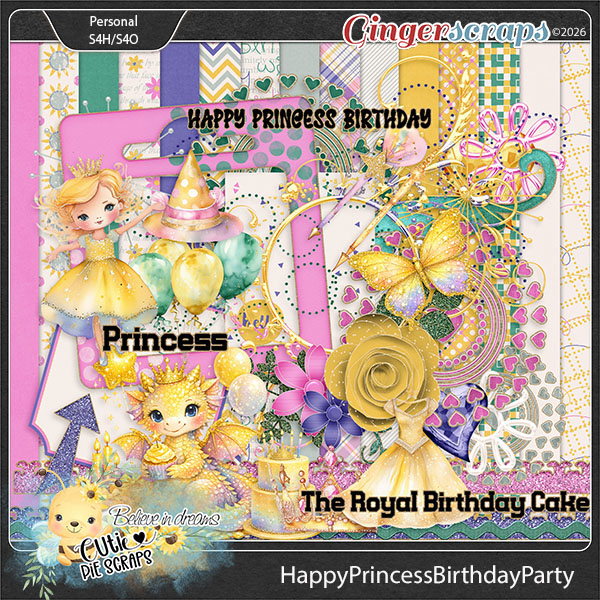 Happy Princess Birthday Combo Pack