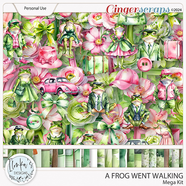 A Frog Went Walking Mega Kit by Ilonka's Designs