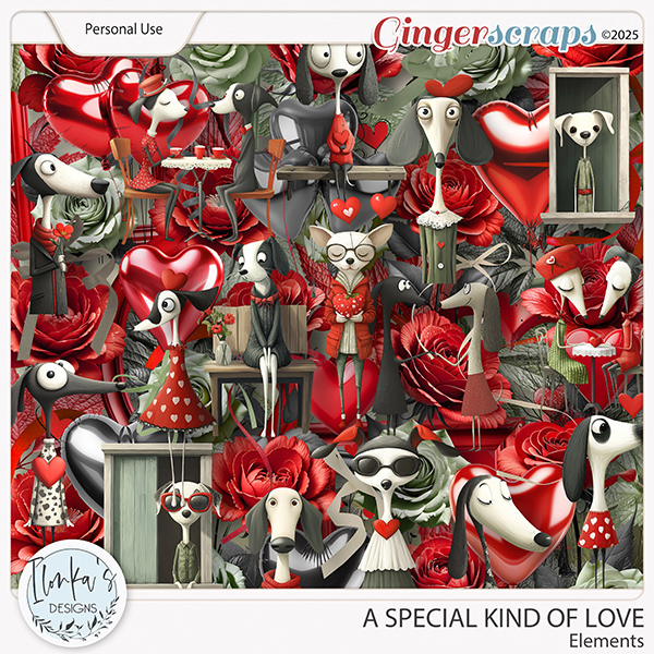 A Special Kind Of Love Elements by Ilonka's Designs