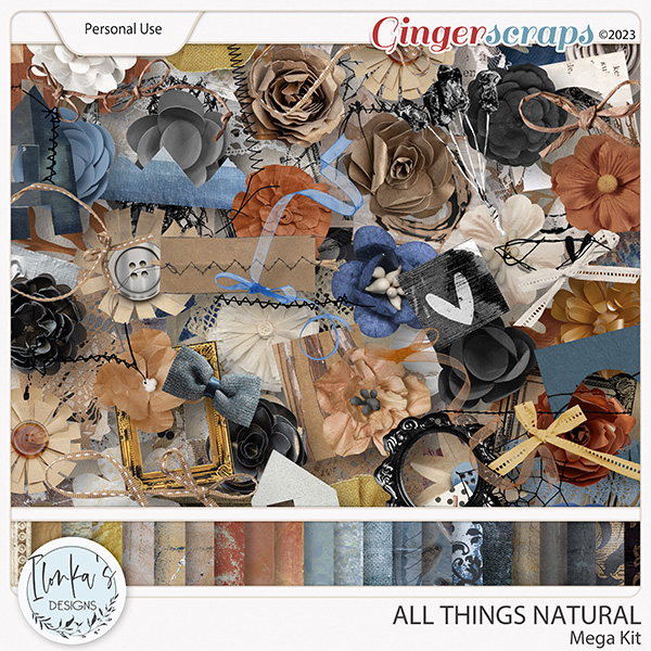 All Things Natural Mega Kit by Ilonka's Designs