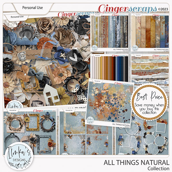 All Things Natural Collection by Ilonka's Designs 