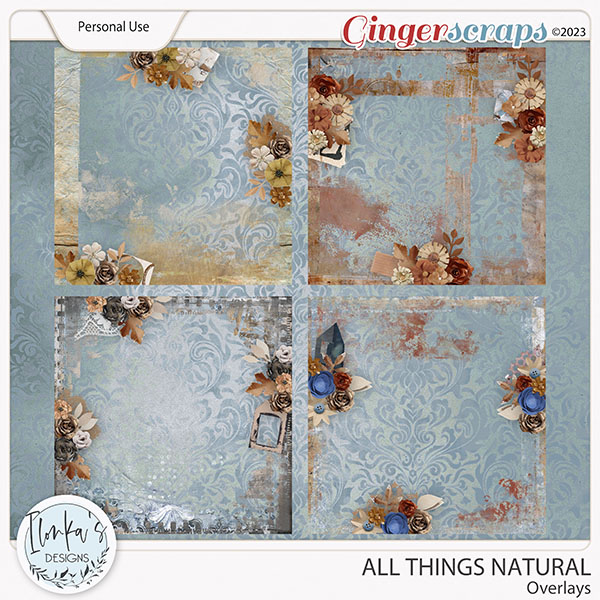 All Things Natural Overlays by Ilonka's Designs