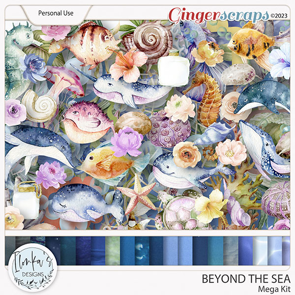 Beyond The Sea Mega Kit by Ilonka's Designs
