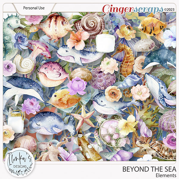 Beyond The Sea Elements by Ilonka's Designs