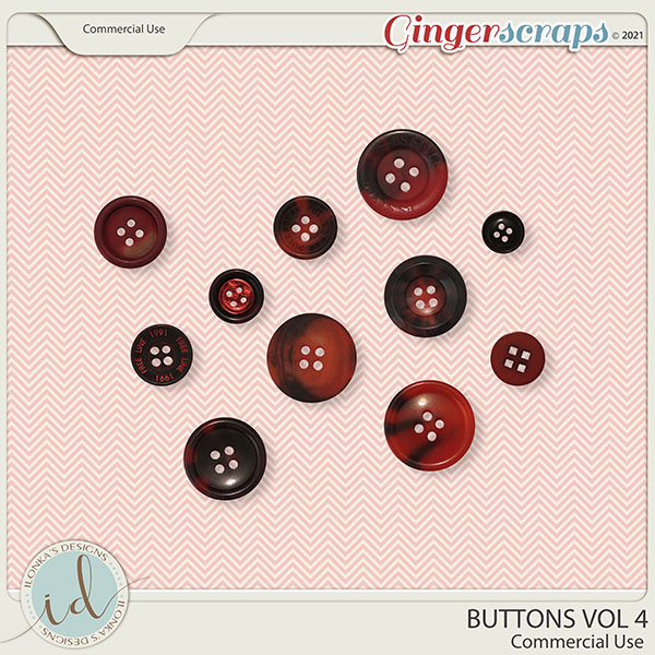 CU Buttons Vol 4 by Ilonka's Designs