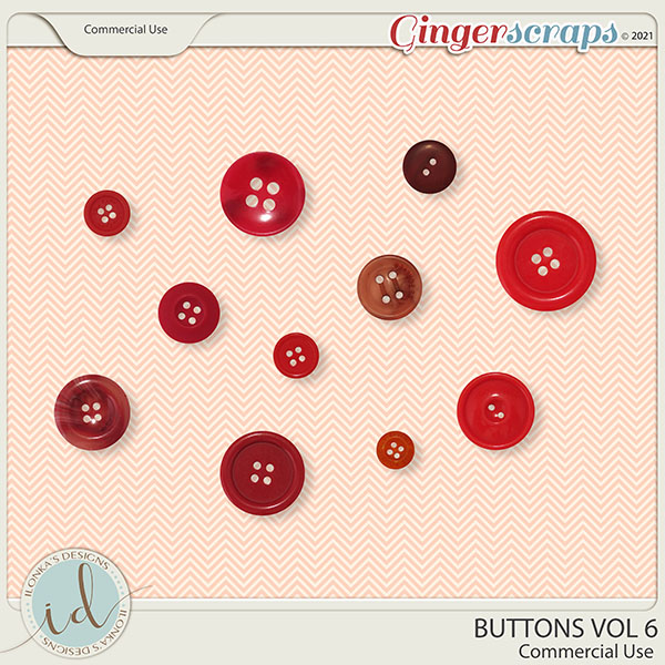 CU Buttons Vol 6 by Ilonka's Designs