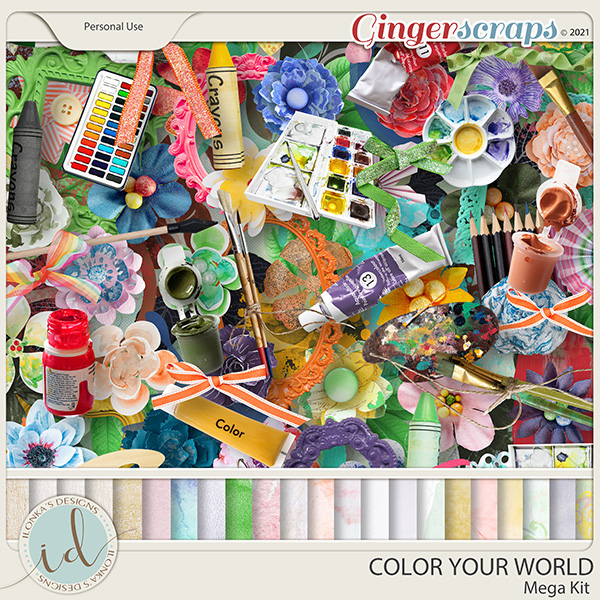 Color Your World Mega Kit by Ilonka's Designs