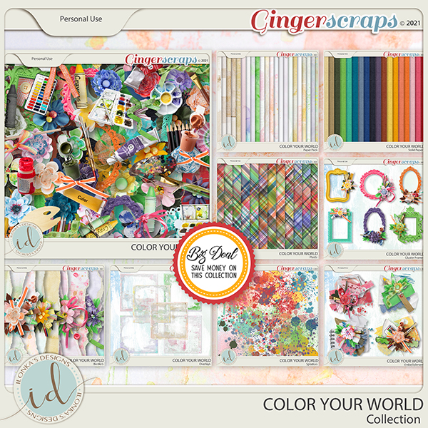 Color Your World Collection by Ilonka's Designs