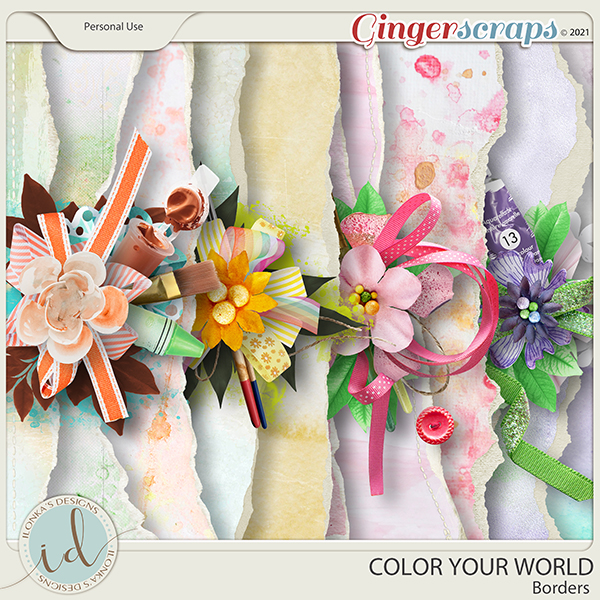 Color Your World Borders by Ilonka's Designs