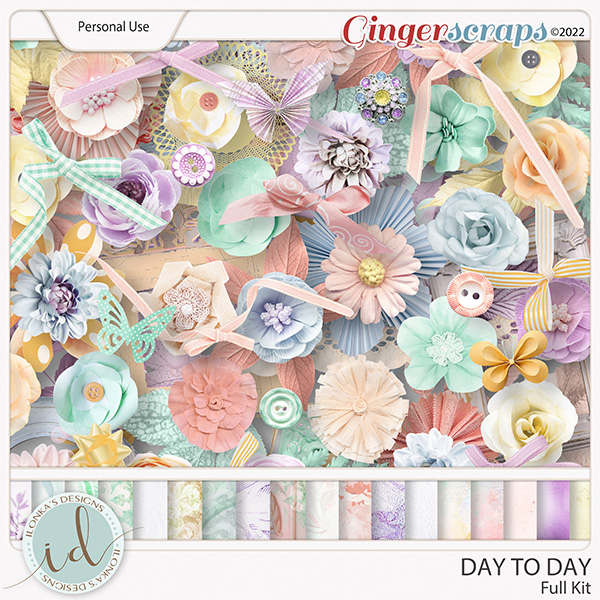 Day To Day Full Kit by Ilonka's Designs