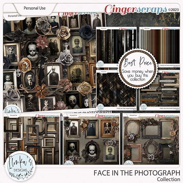 Face In The Photograph Collection by Ilonka's Designs