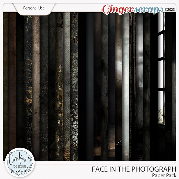 Face In The Photograph Paper Pack by Ilonka's Designs 