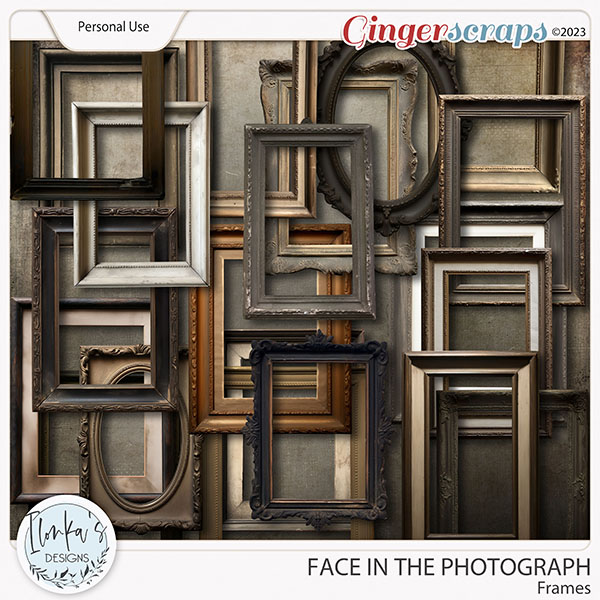 Face In The Photograph Frames by Ilonka's Designs