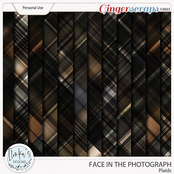 Face In The Photograph Plaids by Ilonka's Designs