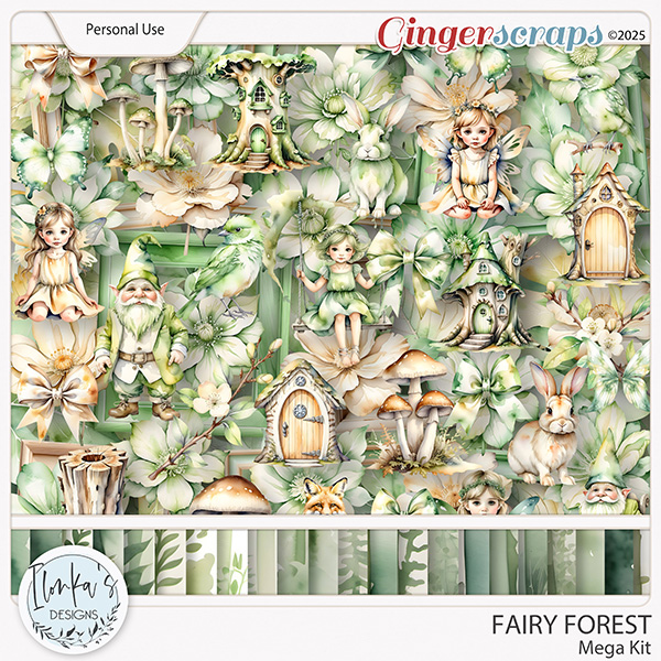 Fairy Forest Mega Kit by Ilonka's Designs