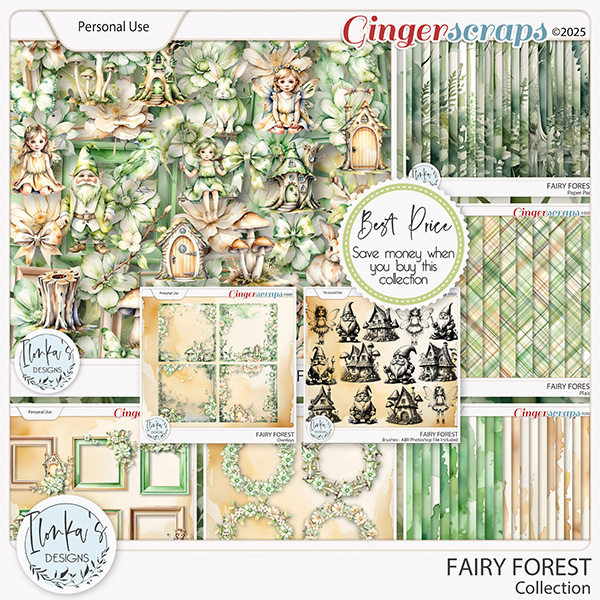 Fairy Forest Collection by Ilonka's Designs