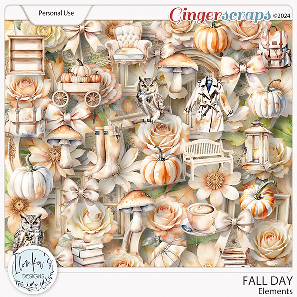 Fall Day Elements by Ilonka's Designs