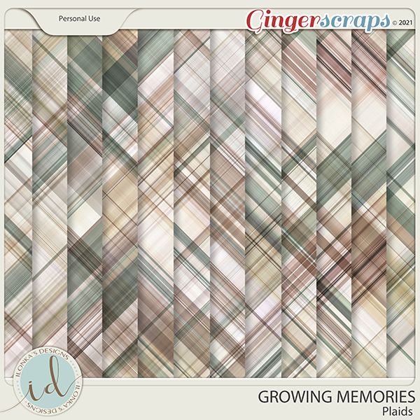 Growing Memories Plaids by Ilonka's Designs