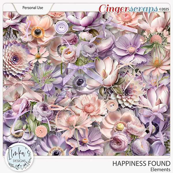 Happiness Found Elements by Ilonka's Designs