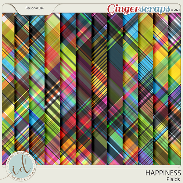 Happiness Plaids by Ilonka's Designs