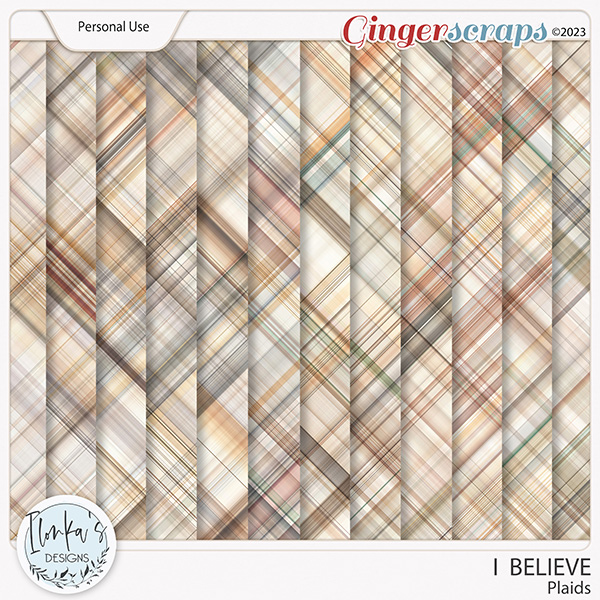 I Believe Plaids by Ilonka's Designs