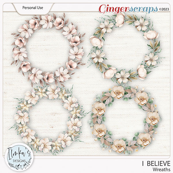 I Believe Wreaths by Ilonka's Designs