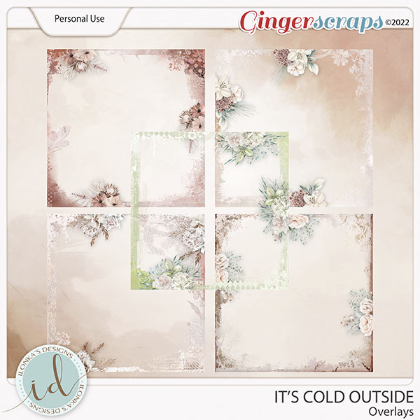 It's Cold Outside Overlays by Ilonka's Designs