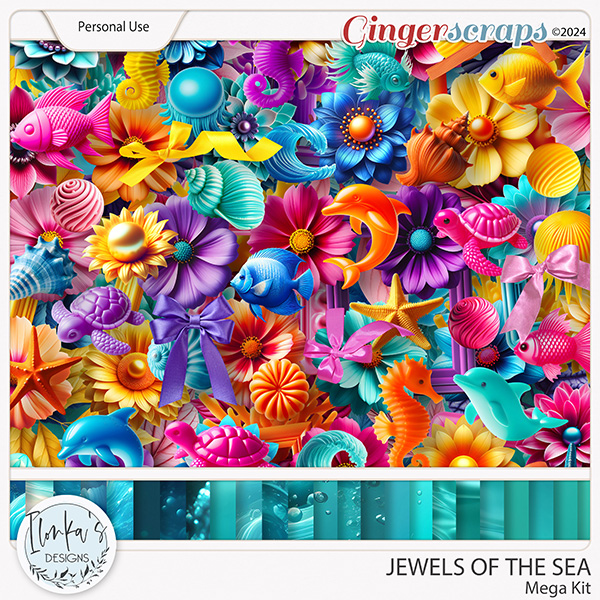Jewels Of The Sea Mega Kit by Ilonka's Designs