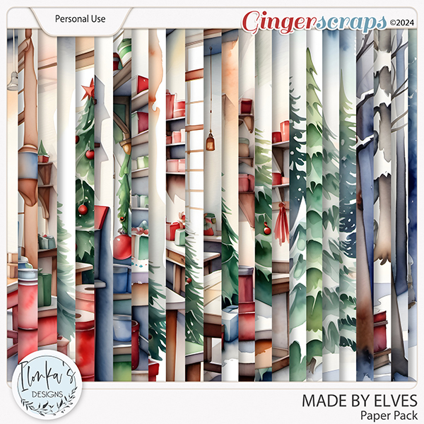Made By Elves Paper Pack by Ilonka's Designs