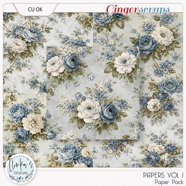 CU Paper Pack vol 1 by Ilonka's Designs
