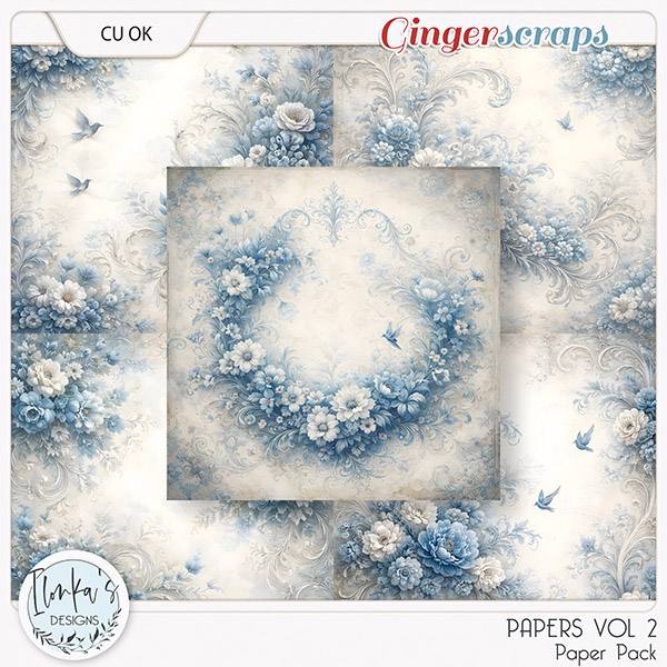 CU Paper Pack vol 2 by Ilonka's Designs