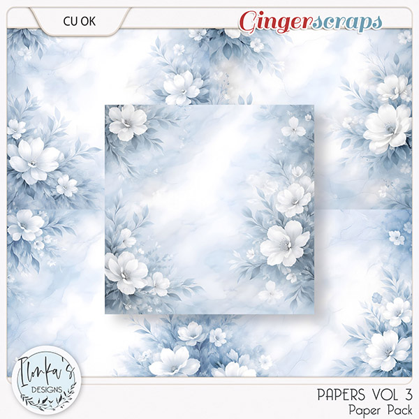 CU Paper Pack vol 3 by Ilonka's Designs