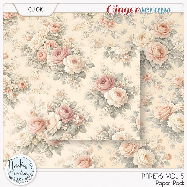 CU Paper Pack vol 5 by Ilonka's Designs