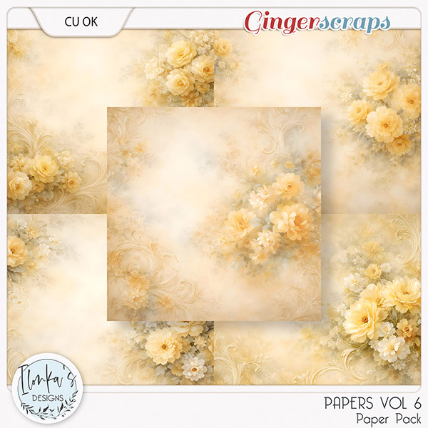 CU Paper Pack vol 6 by Ilonka's Designs