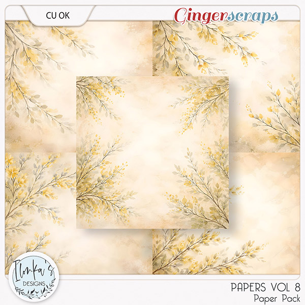 CU Paper Pack vol 8 by Ilonka's Designs