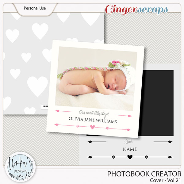 Photobook Creator Cover 21 by Ilonka's Designs