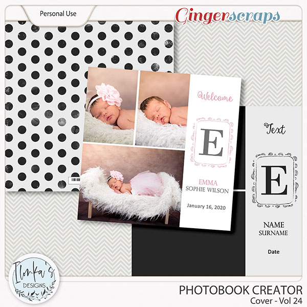 Photobook Creator Cover 24 by Ilonka's Designs